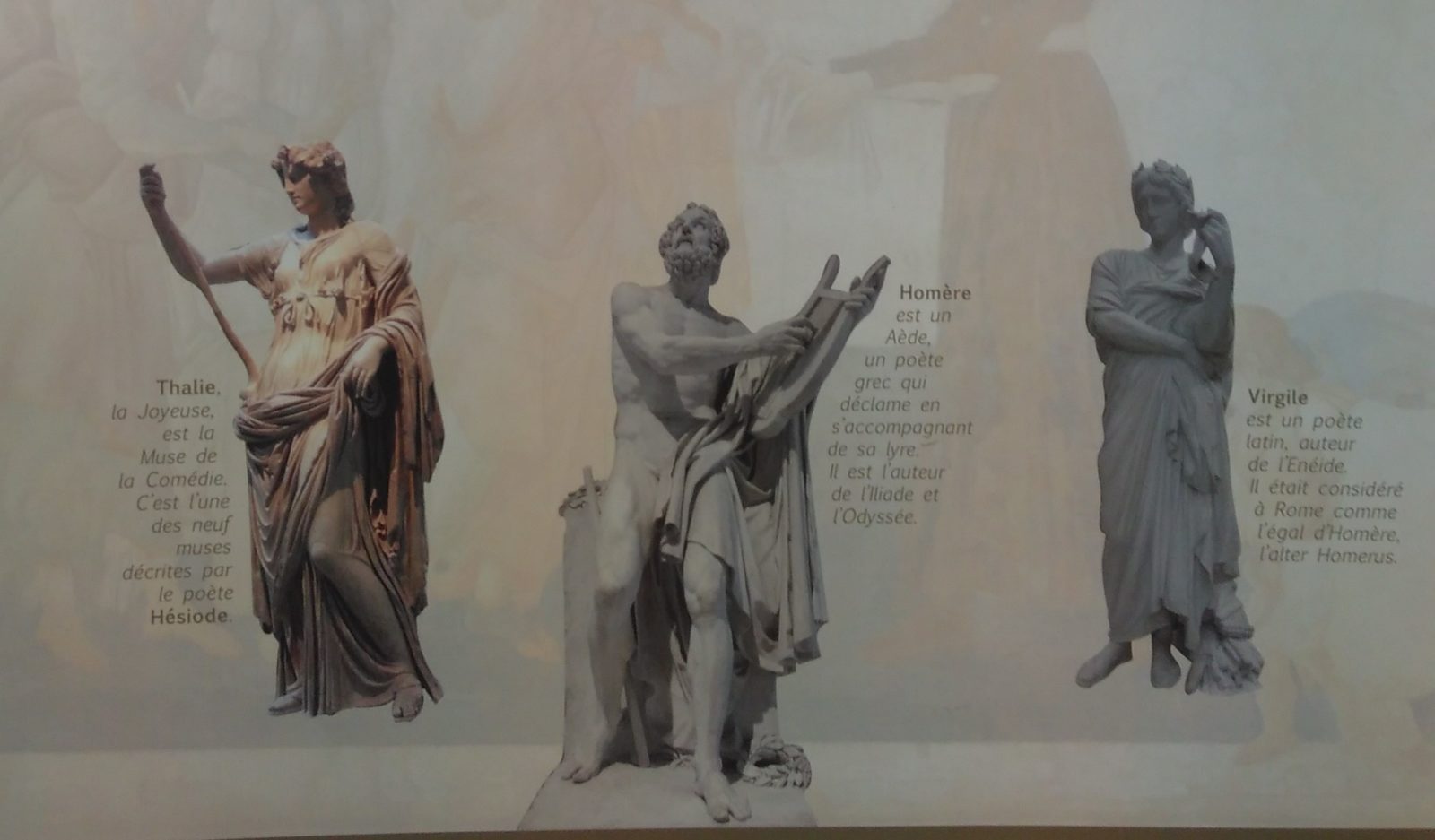 Exposition sur la mythologie gréco-romaine