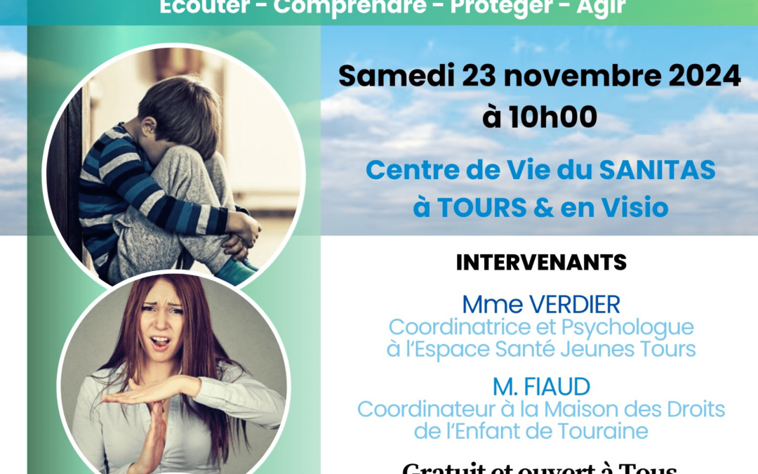 Conférence de la FCPE Centre Val de Loire : Grandir et se construire sans violence