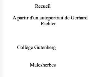 Concours de nouvelles au CDI